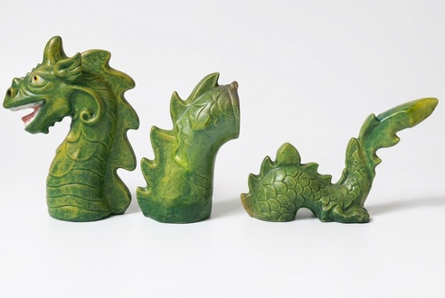 Design Drachen Figur Statue Skulptur Figuren Skulpturen Dekoration Deko