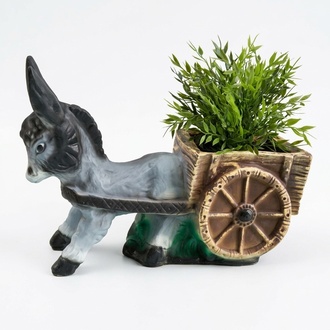 Design Esel Figur Garten Statue Skulptur Figuren Skulpturen Dekoration