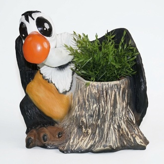 Design Figur Statue Skulptur Figuren Skulpturen Dekoration Blumen Ständer