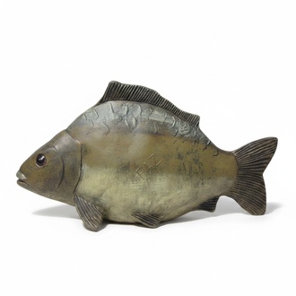 Design Fisch Figur Statue Skulptur Figuren Skulpturen Dekoration Deko