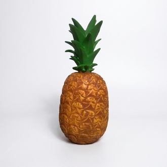 Design Garten Skulptur Figur Ananas Statue Laden Dekoration Deko Aussteller