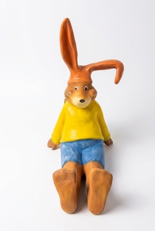 Design Hase Figur Garten Statue Skulptur Figuren Skulpturen Dekoration