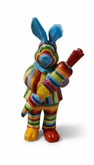 Design Hase Figur Garten Statue Skulptur Figuren Skulpturen Dekoration