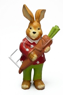 Design Hase Figur Garten Statue Skulptur Figuren Skulpturen Dekoration