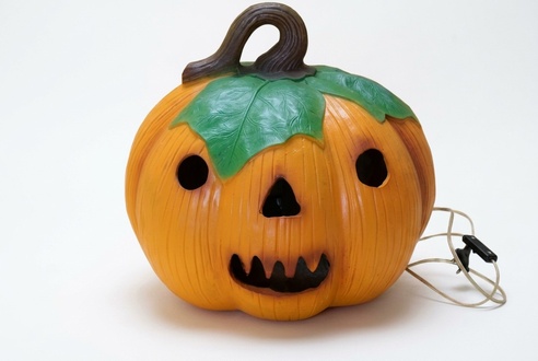 Design Helloween Kürbis Figur Statue Skulptur Figuren Skulpturen Dekoration