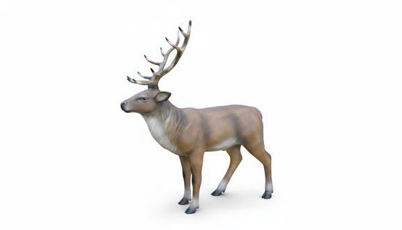 Design Hirsch Figur Garten Statue Skulptur Figuren Skulpturen Dekoration