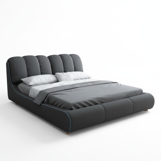 Design Holz Modern Bett 180x200 Schlafzimmer Ehe Luxus Hotel Bettenxus