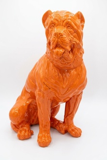 Design Hund Figur Statue Skulptur Figuren Skulpturen Dekoration Deko