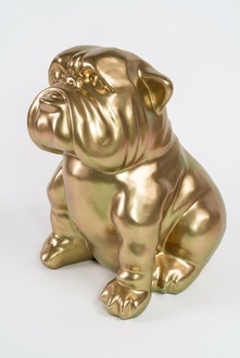 Design Hund Figur Statue Skulptur Figuren Skulpturen Dekoration Deko