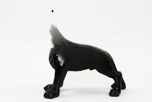 Design Hund Figur Statue Skulptur Figuren Skulpturen Dekoration Deko