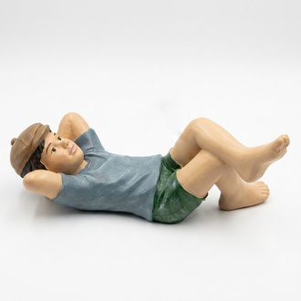 Design Junge Figur Statue Skulptur Figuren Skulpturen Dekoration Deko