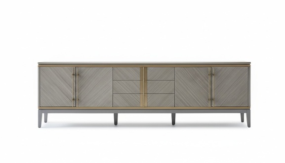 Design Kommode Anrichte Side Low Board Schrank Wohn Zimmer Regal