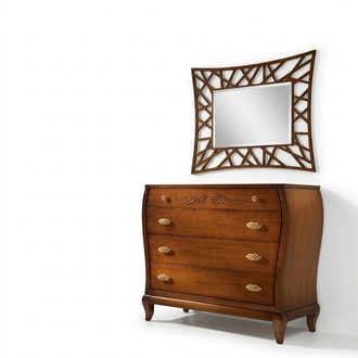Design Kommode Schrank Luxus Holz Kommoden Schrank Regal Konsole Möbel