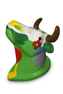 Design Kuh Figur Statue Skulptur Figuren Skulpturen Dekoration Deko
