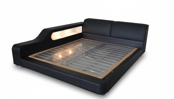 Design Luxus Bett Polster Ehe Hotel Moderne Betten Leder 140/160/180/200