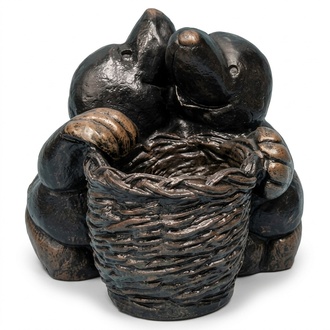 Design Maulwurf Figur Garten Statue Skulptur Figuren Skulpturen Dekoration