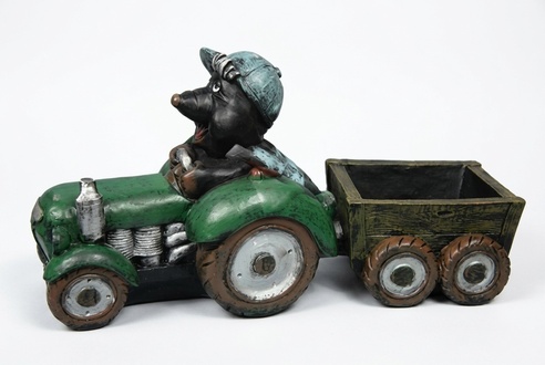 Design Maulwurf Figur Garten Statue Skulptur Figuren Skulpturen Deco