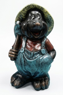 Design Maulwurf Figur Garten Statue Skulptur Figuren Skulpturen Dekoration