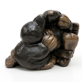 Design Maulwurf Figur Garten Statue Skulptur Figuren Skulpturen Dekoration