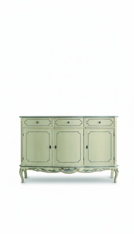 Design Möbel Stil Klassischer Kommode Weiss Sideboard Holz Italienische