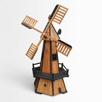 Design Mühle Figur Statue Skulptur Höhe 127cm Statuen Figuren Dekoration