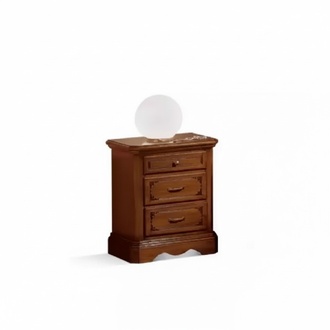 Design Nachttisch Tisch Möbel Braun Holz Schlafzimmer Beistelltisch Neu