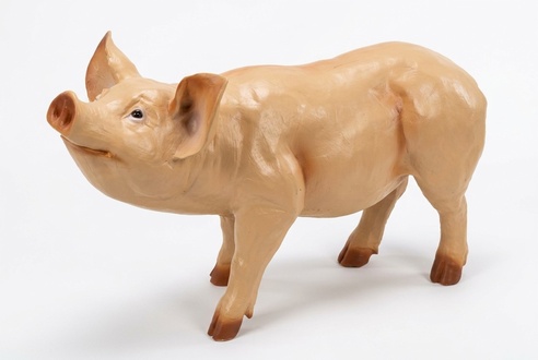 Design Schwein Figur Garten Statue Skulptur Figuren Skulpturen Dekoration