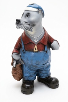 Design Seelöwe Figur Statue Skulptur Figuren Skulpturen Dekoration Deko c750