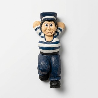 Design Seemann Figur Statue Skulptur Figuren Skulpturen Dekoration Deko