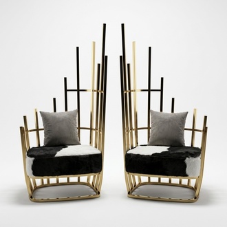 Design Sessel Metall Lounge 8x Set Neu Garnitur Stuhl Stühle Relax Gruppe