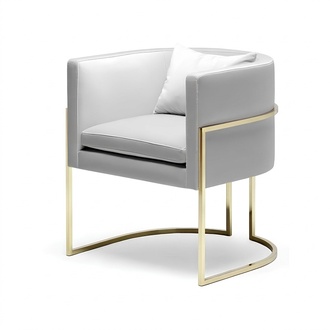Design Sessel Metall Lounge Club Neu Garnitur Stuhl Stühle Relax Gruppe 4x Set