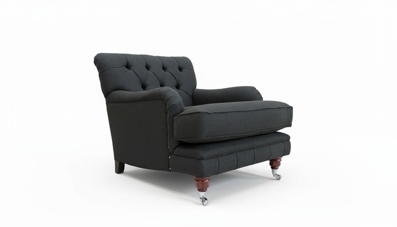 Design Sessel Textil Luxus Fernseh Couch 1 Sitzer Sofa Relax Lounge Club