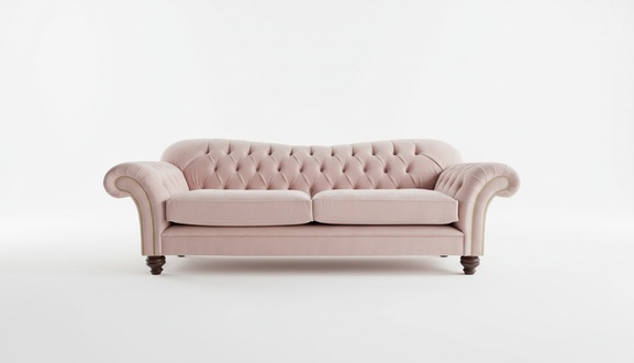 Design Sofa 3 Sitzer Couch Chesterfield Polster Sitz Garnitur Leder