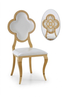 Design Stuhl Stoff Stühle Edelstahl Lehnstuhl Polster Luxus Sessel Esszimmer