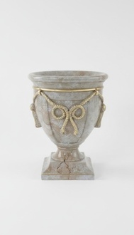 design Vase Kelch XXL Vasen Blumen Dekoration Deko Antik Stil Raum