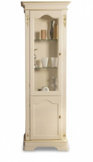Design Vitrine Arbeitszimmer Regal Mit Glasfront Säule Vitrinen Schrank Art déco