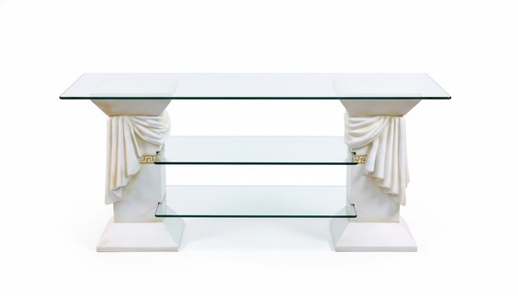 Design Vitrine Regal Glas Säule Schrank Vitrinen Regale Schrank Wohnzimmer