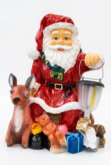 Design Weihnachtsmann Figur Garten Statue Skulptur Figuren Skulpturen