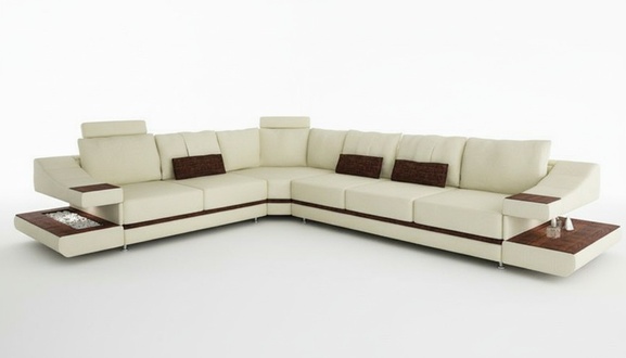 Design Wohnlandschaft Ecksofa Textil Leder Neu Sofas L Form Sofa Couch Polster