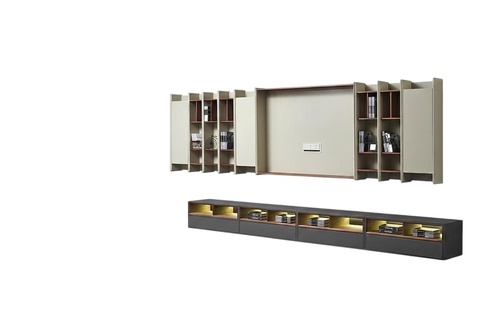 Design Wohnwand Schrank RTV Side Low Board Wohnzimmer Regal Garnitur