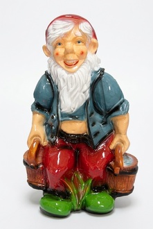 Design Zwerg Figur Garten Statue Skulptur Figuren Skulpturen Dekoration