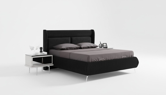 Designer Betten Luxus Bett 2x Nachttische 3tlg. Schlafzimmer Neuer Set