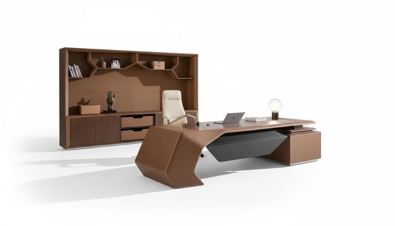 Designer Büro Arbeit Zimmer Set Regal Tisch Schrank Komplett Set Möbel