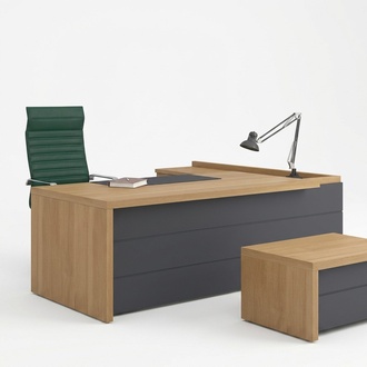Designer Büro Eckschreibtisch Chefschreibtische Arbeitszimmermöbel