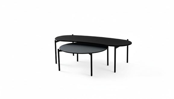 Designer Couchtisch Wohnzimmertisch Kaffeetisch Luxus Beistelltisch Tisch 2tlg