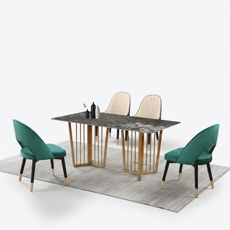 Designer Esstisch Tisch Esszimmer Wohnzimmer Design Tische 180x90cm