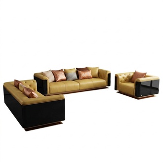 Designer Garnitur Sofa Couch Set Polster Sitz Set 3+2+1 Sofas Couchen
