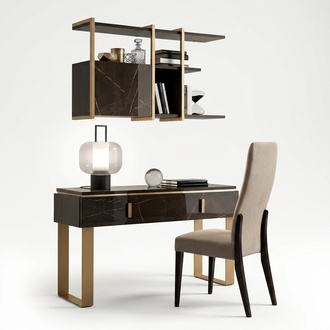 Designer möbel Schreibtisch Wandregal und Stuhl neue Möbel italienische Möbel