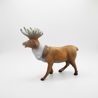 Designer Rentier Deko Tier Figur Winterdeko Höhe 74 cm Elch Dekoration