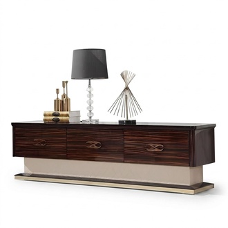 Designer RTV TV Anrichte Kommode Side Low Schrank Regal Luxus Wohn